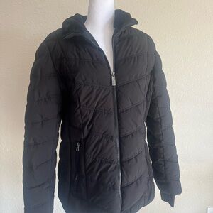 Nautica Women's Black Quilted Jacket